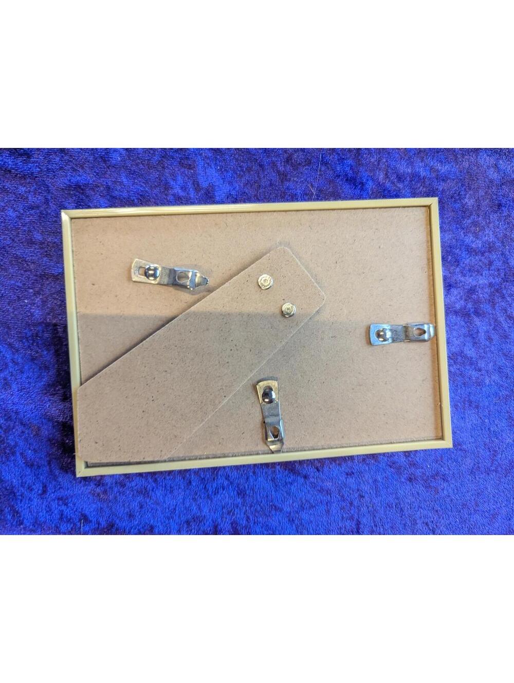 Gold-Tone Rectangular Photo Frame - Picture 2 of 3